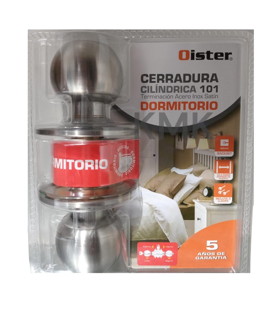 CEISTER101-CERRADURA CILINDRICA OISTER 101 DORMITORIO 