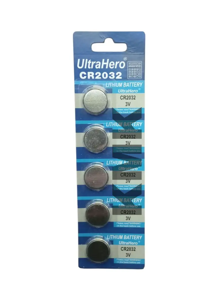 CR2032 PILAS MAXELL POR 5 UNIDADES