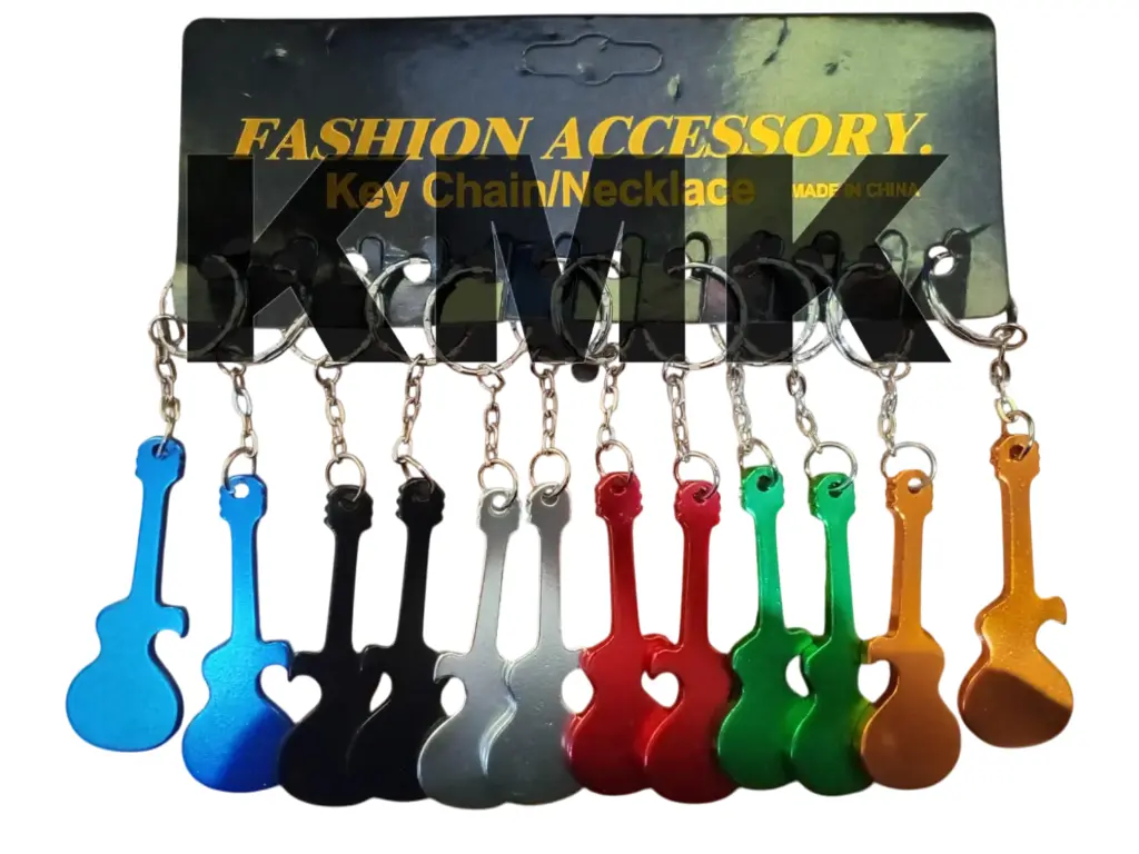 LLAVERO ALUMINIO GUITARRA