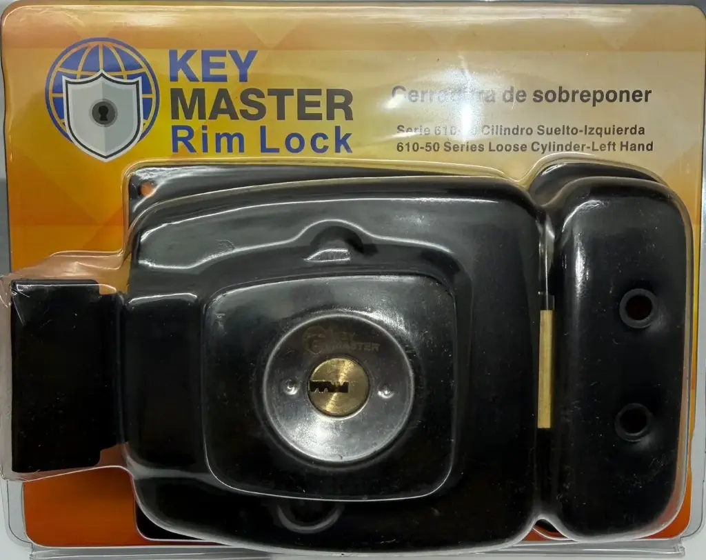 KMCEACM Cerradura Sobreponer Acceso Reja , Con llave de Punto,  Acceso 
