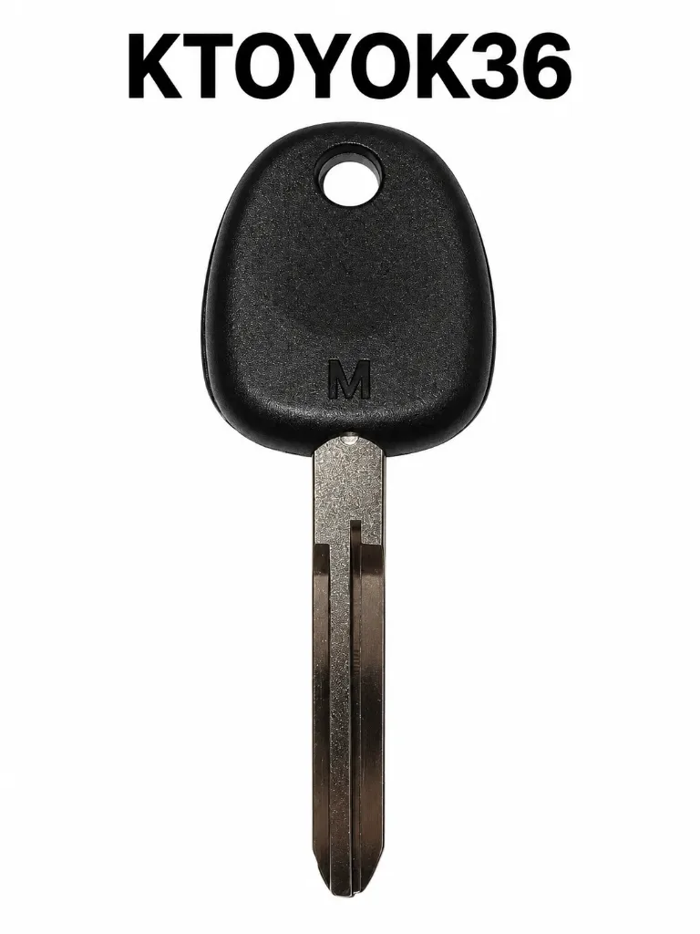 KTOYOK36  LLAVE PORTA CHIP TOYOTA